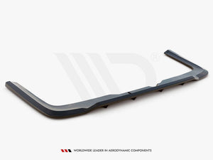 Central Rear Splitter (Vertical Bars) Mercedes V-class Amg-line W447 Facelift (2021-) - Wayside Performance 