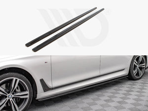 Side Skirts Diffusers Bmw 7 Long M-pack G12 (2015-) - Wayside Performance 
