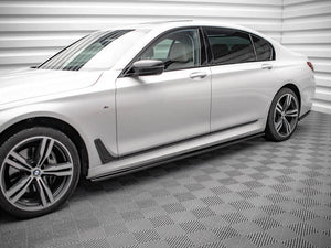 Side Skirts Diffusers Bmw 7 Long M-pack G12 (2015-) - Wayside Performance 