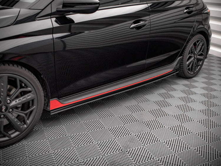 Street PRO Side Skirts Diffusers Hyundai I20 N Mk3 - Wayside Performance 