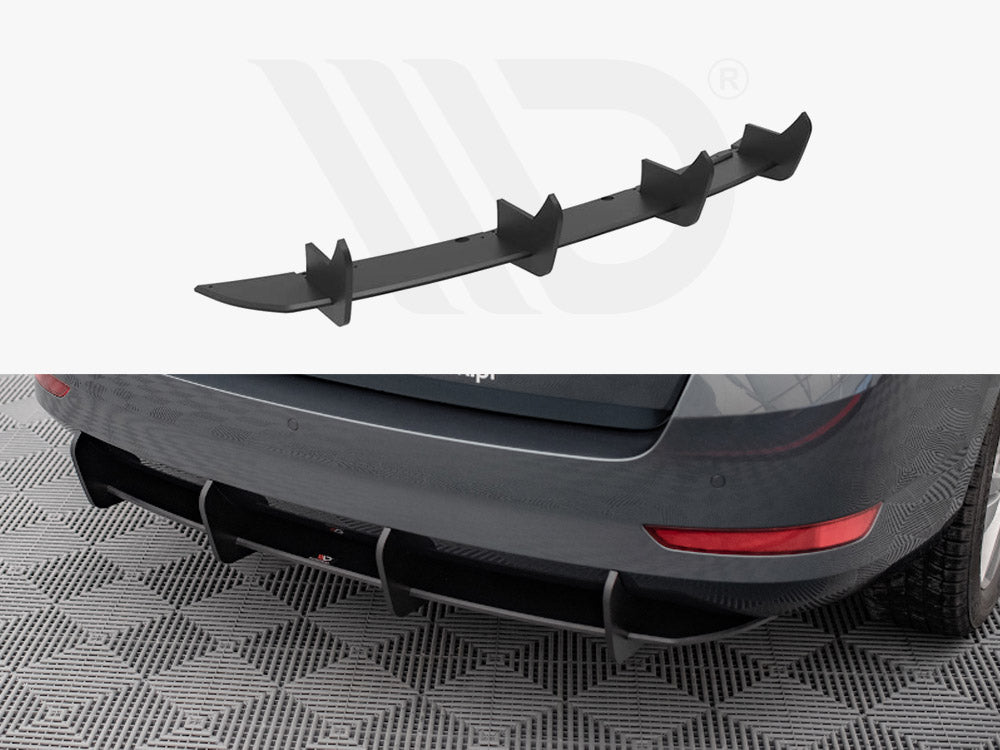 Street PRO Rear Diffuser Skoda Fabia Estate Mk3 Facelift - Wayside Performance 