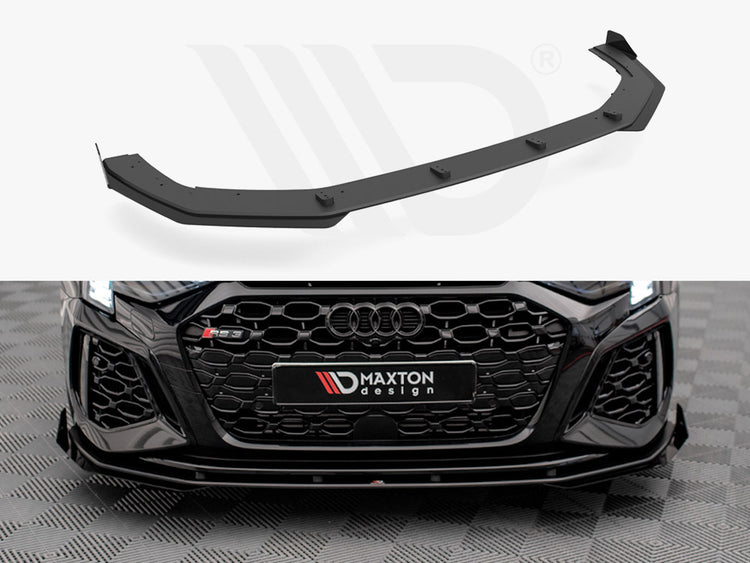 Street PRO Front Splitter V.1 + Flaps Audi RS3 8Y - Wayside Performance 