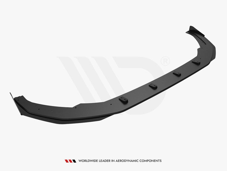 Street PRO Front Splitter V.1 (+flaps) Audi S3 / A3 S-line 8Y (2020-) - Wayside Performance 