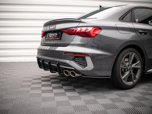 Street PRO Rear Side Splitters Audi S3 Sedan 8Y (2020-) - Wayside Performance 