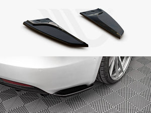 Rear Side Splitters Tesla Model S Facelift - Wayside Performance 