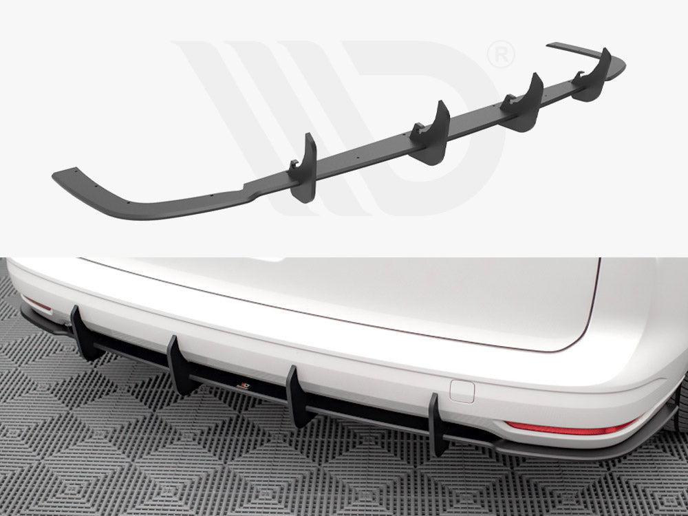 Street PRO Rear Diffuser VW Caddy Mk5 (2020-) - Wayside Performance 