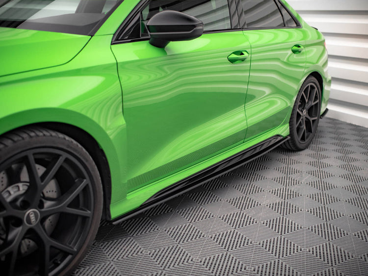 Maxton Design Street Pro Side Skirts Diffusers Audi Rs3 Sedan 8y (2020-) - Wayside Performance 