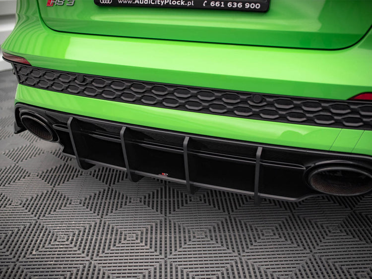 Maxton Design Street Pro Rear Diffuser Audi Rs3 Sedan 8y (2020-) - Wayside Performance 
