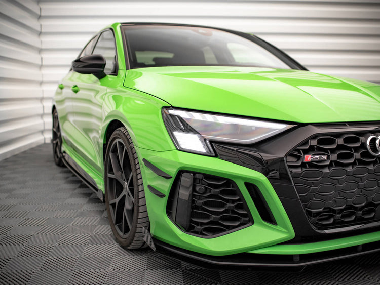 Maxton Design Front Bumper Wings (Canards) Audi Rs3 8y (2020-) - Wayside Performance 