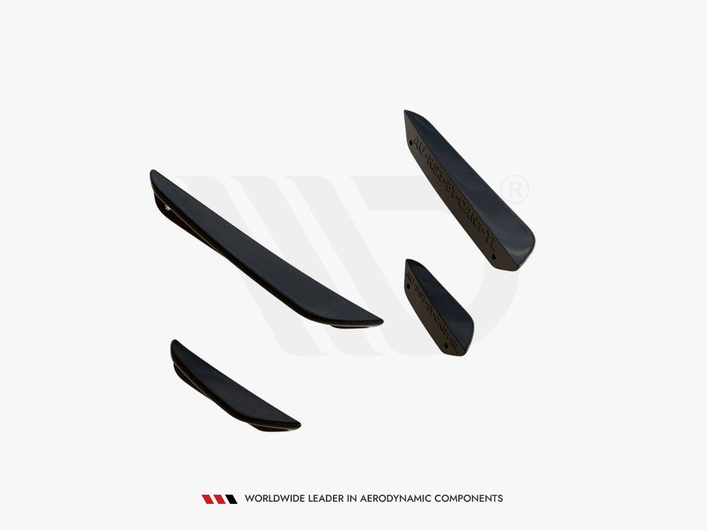 Maxton Design Front Bumper Wings (Canards) Audi Rs3 8y (2020-) - Wayside Performance 