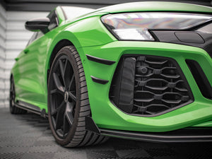 Maxton Design Front Bumper Wings (Canards) Audi Rs3 8y (2020-) - Wayside Performance 