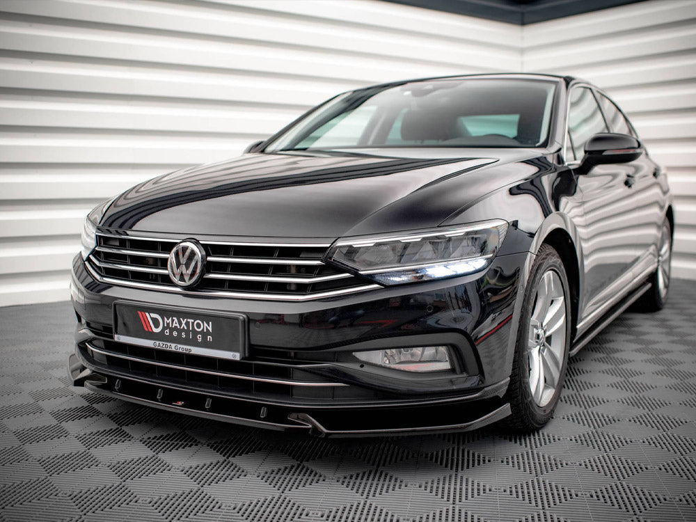 Front Splitter V.2 VW Passat B8 Facelift - Wayside Performance 