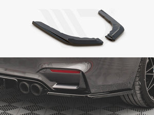 Maxton Design Rear Side Splitters V.3 Bmw M4 F82 - Wayside Performance 