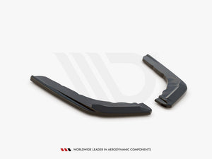 Maxton Design Rear Side Splitters V.3 Bmw M4 F82 - Wayside Performance 