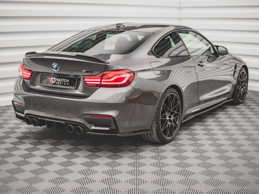 Maxton Design Rear Side Splitters V.3 Bmw M4 F82 - Wayside Performance 
