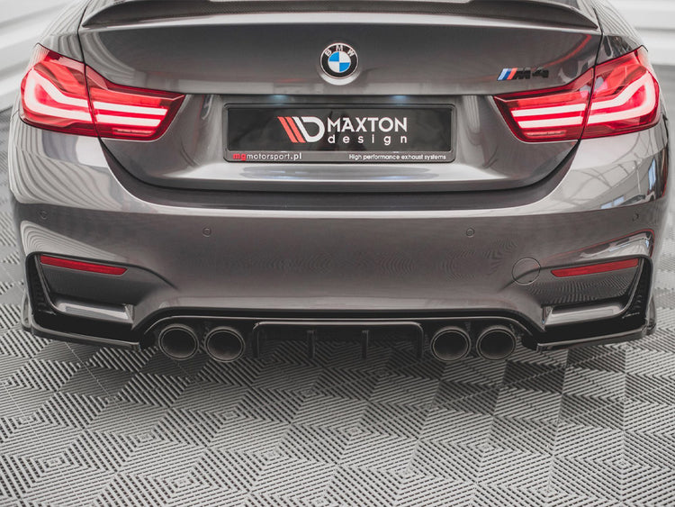 Maxton Design Rear Side Splitters V.3 Bmw M4 F82 - Wayside Performance 