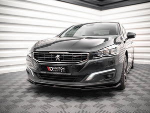 Front Splitter V.2 Peugeot 508 GT MK1 Facelift (2014-2018) - Wayside Performance 