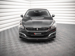 Front Splitter V.2 Peugeot 508 GT MK1 Facelift (2014-2018) - Wayside Performance 