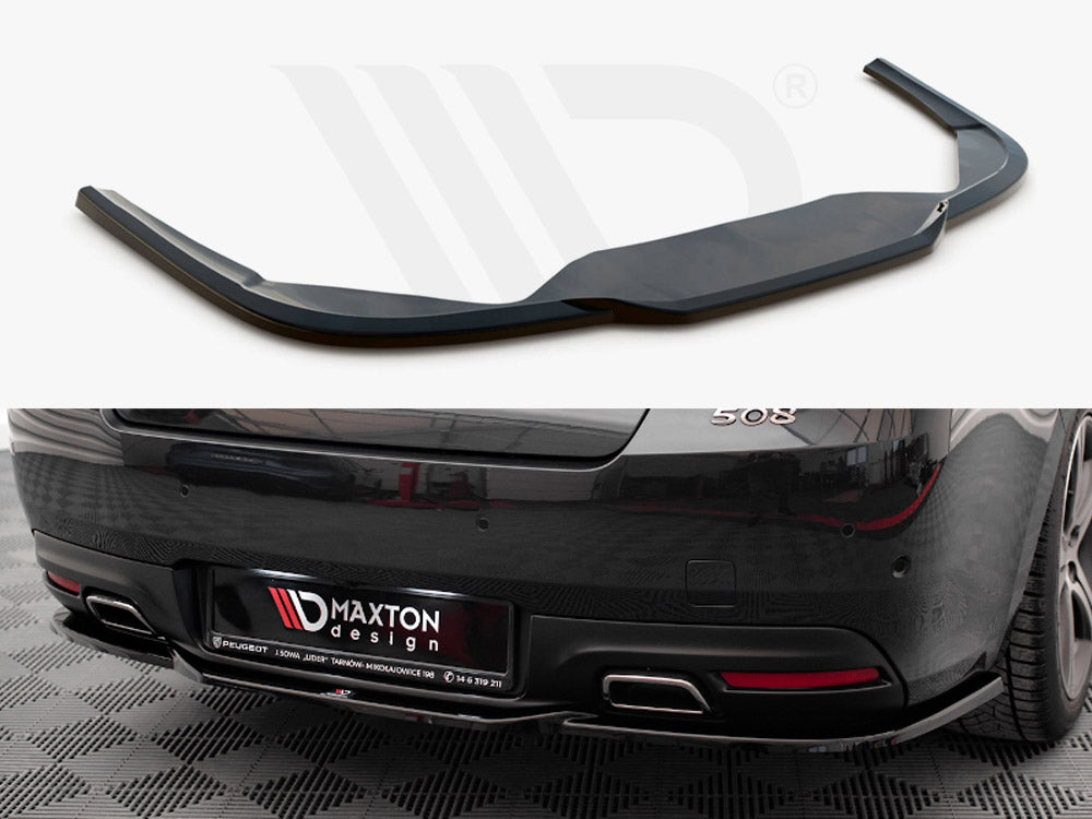 Central Rear Splitter Peugeot 508 GT MK1 Facelift (2014-2018) - Wayside Performance 