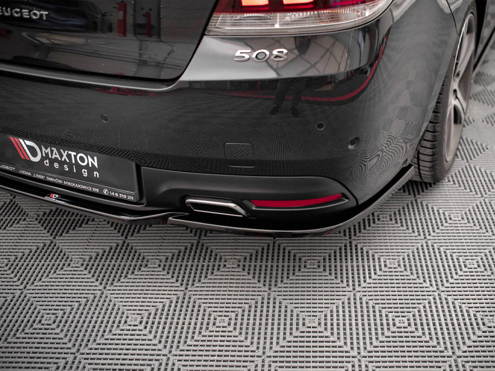 Central Rear Splitter Peugeot 508 GT MK1 Facelift (2014-2018) - Wayside Performance 