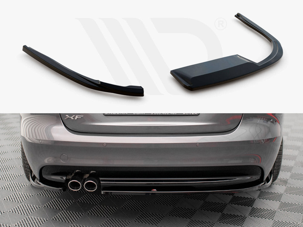 Rear Side Splitters Jaguar XF R-Sport Mk2 (2015-2020) - Wayside Performance 