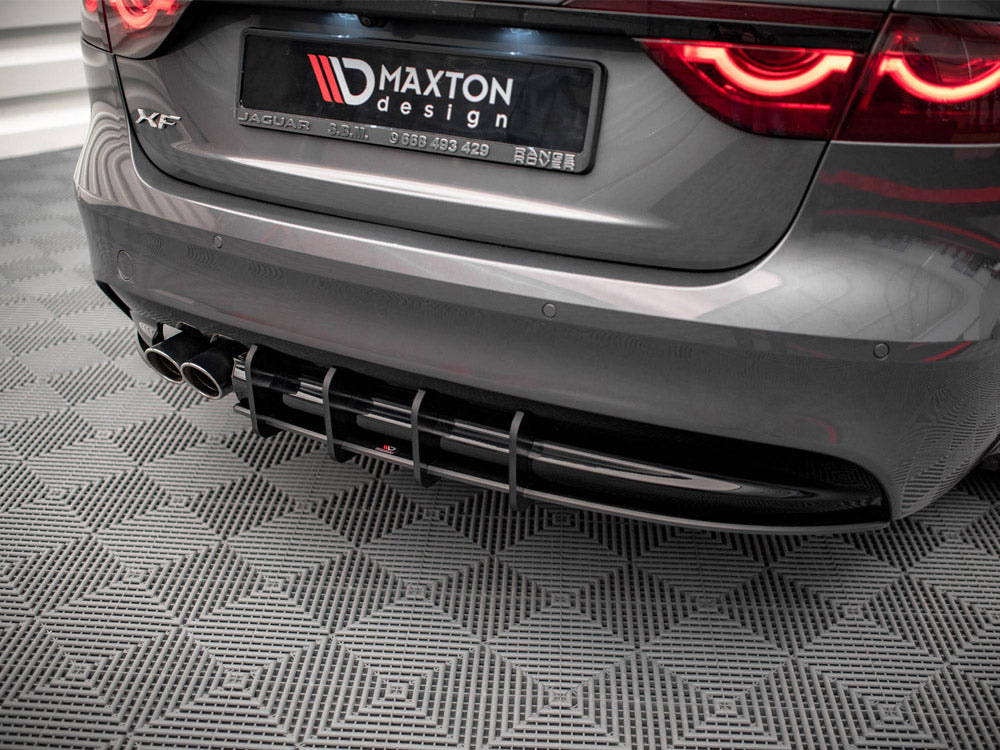 Street PRO Rear Diffuser Jaguar XF R-sport MK2 (2015-2020) - Wayside Performance 
