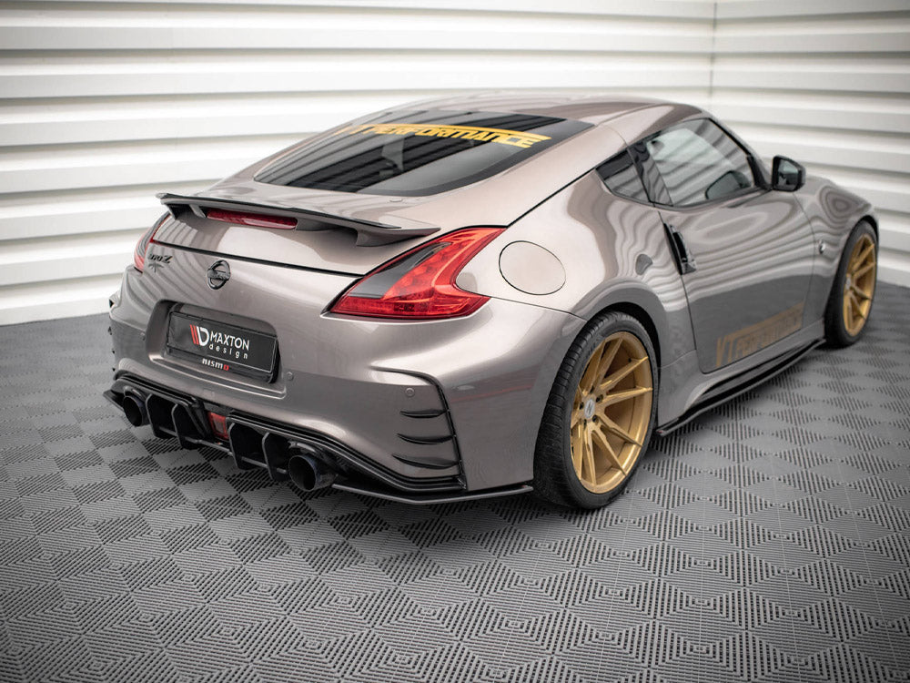 Street PRO Rear Side Splitters Nissan 370Z Nismo Facelift (2014-2020) - Wayside Performance 