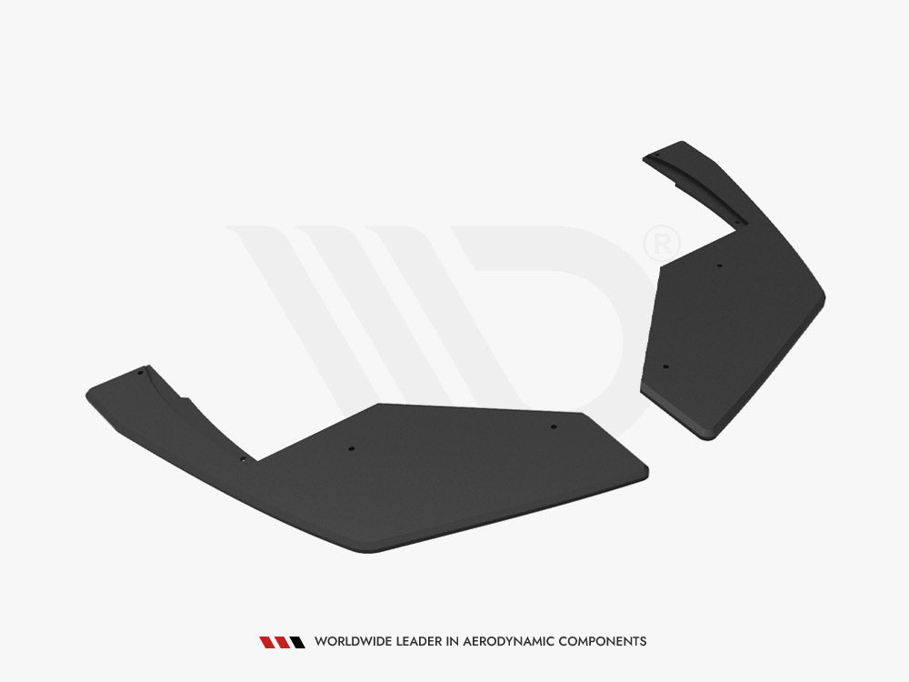Street PRO Rear Side Splitters Nissan 370Z Nismo Facelift (2014-2020) - Wayside Performance 