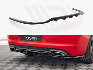 Central Rear Splitter (Vertical Bars) Dodge Charger RT Mk7 Facelift - Wayside Performance 