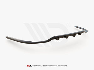 Central Rear Splitter (Vertical Bars) Dodge Charger RT Mk7 Facelift - Wayside Performance 