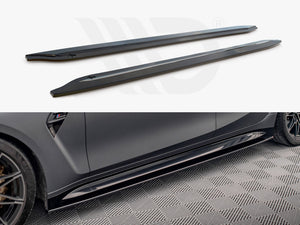 Maxton Design Side Skirts Diffusers V.1 Bmw M3 G80 (2021-) - Wayside Performance 