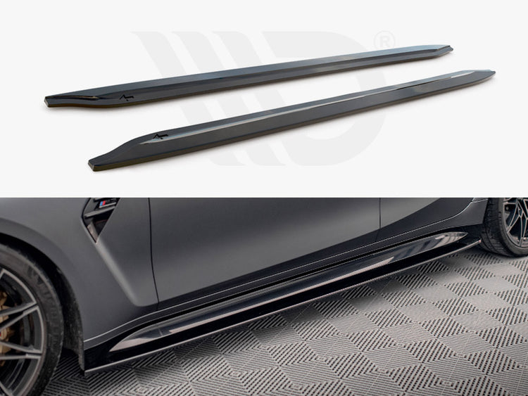Maxton Design Side Skirts Diffusers V.1 Bmw M3 G80 (2021-) - Wayside Performance 