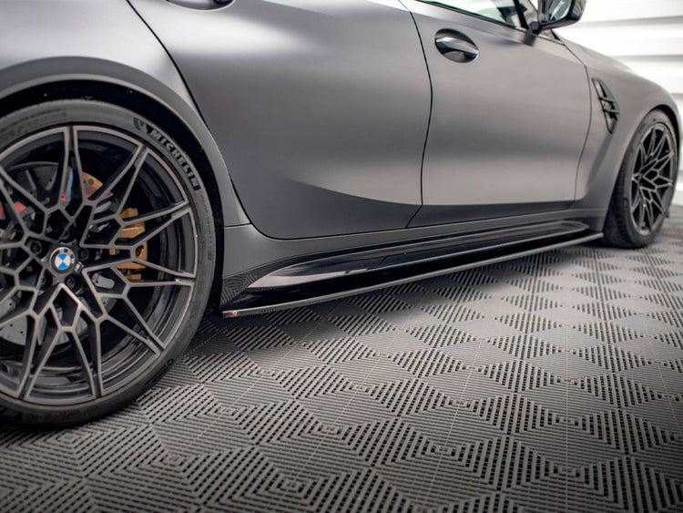 Maxton Design Side Skirts Diffusers V.1 Bmw M3 G80 (2021-) - Wayside Performance 