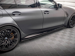 Maxton Design Street Pro Side Skirts Diffusers Bmw M3 G80 (2021-) - Wayside Performance 