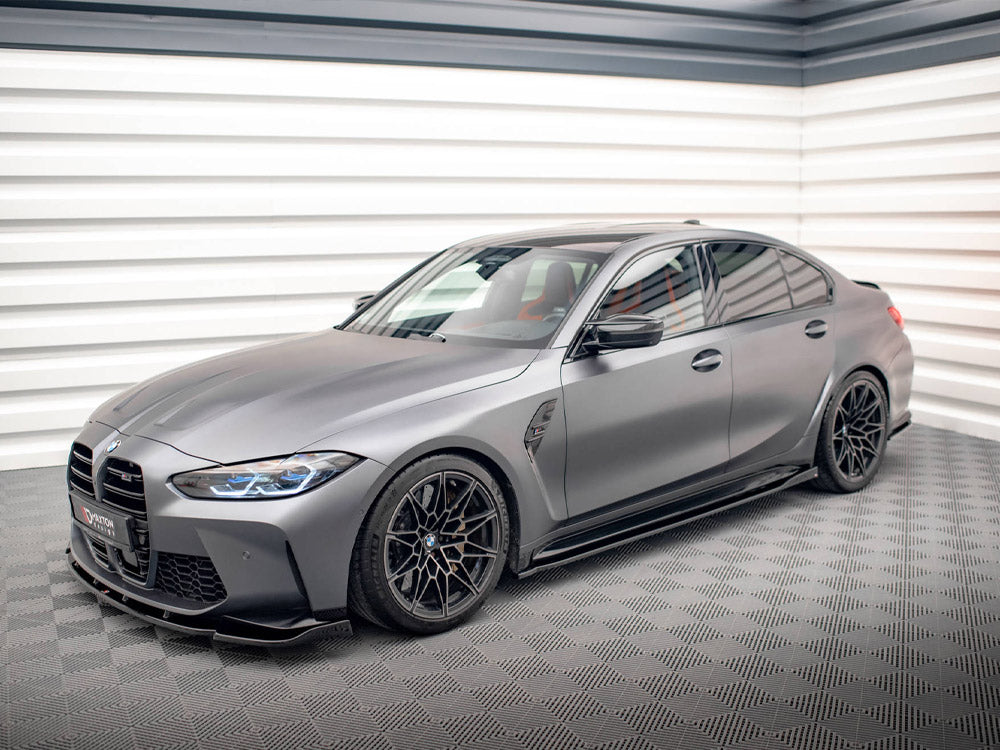 Maxton Design Side Skirts Diffusers V.2 Bmw M3 G80 (2021-) - Wayside Performance 