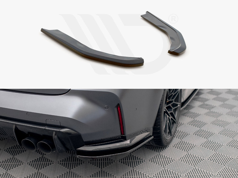 Maxton Design Rear Side Splitters V.1 Bmw M3 G80 - Wayside Performance 