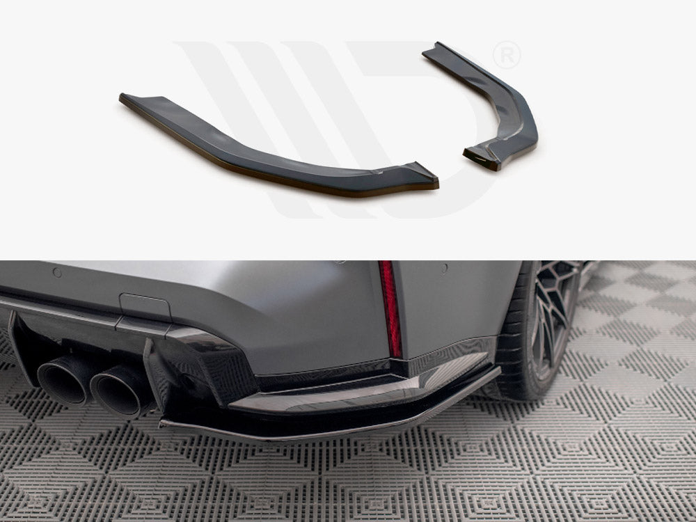 Maxton Design Rear Side Splitters V.2 Bmw M3 G80 - Wayside Performance 