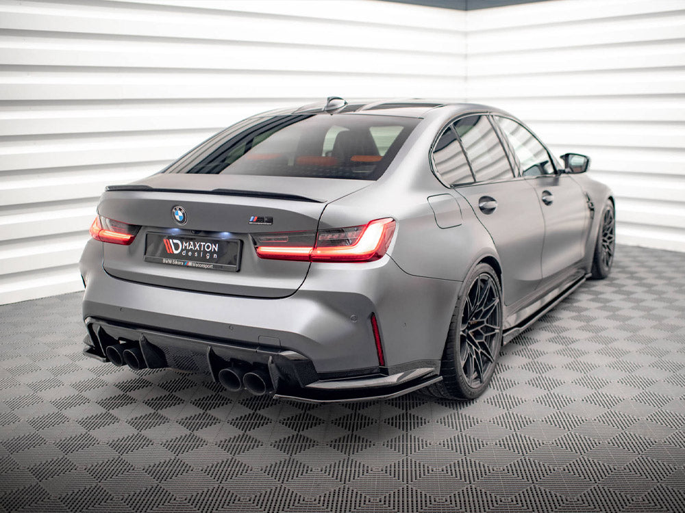 Maxton Design Rear Side Splitters V.2 Bmw M3 G80 - Wayside Performance 