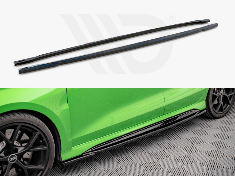 Maxton Design Side Skirts Diffusers Audi Rs3 8y - Wayside Performance 