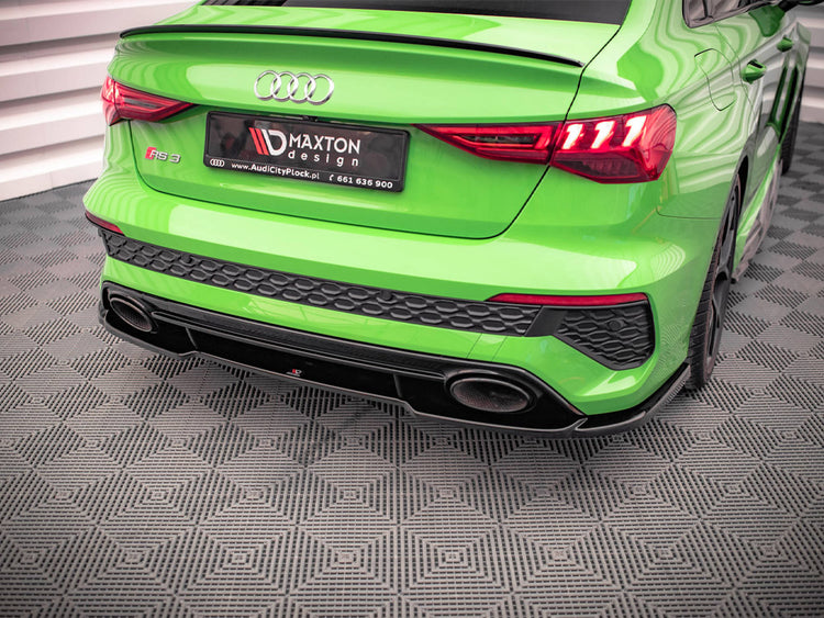 Maxton Design Central Rear Splitter Audi Rs3 Sedan 8y (2020-) - Wayside Performance 