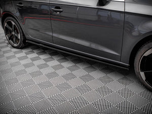 Side Skirts Diffusers Audi A3 Sportback 8V - Wayside Performance 