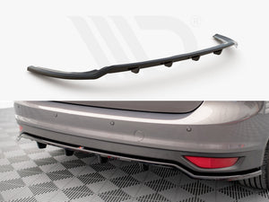 Central Rear Splitter (Vertical Bars) Ford C-Max Mk2 (2010-2014) - Wayside Performance 