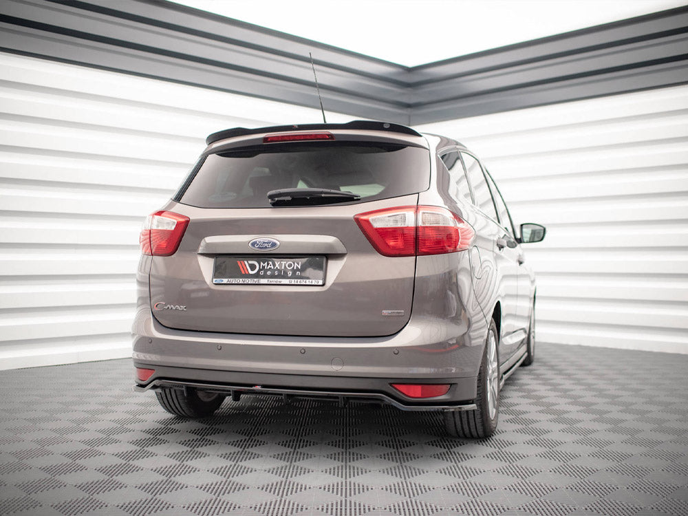 Central Rear Splitter (Vertical Bars) Ford C-Max Mk2 (2010-2014) - Wayside Performance 