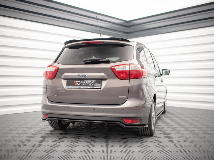 Central Rear Splitter (Vertical Bars) Ford C-Max Mk2 (2010-2014) - Wayside Performance 