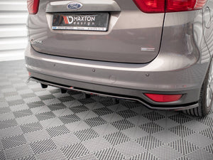Central Rear Splitter (Vertical Bars) Ford C-Max Mk2 (2010-2014) - Wayside Performance 