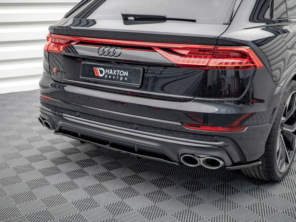 Central Rear Splitter (Vertical Bars) Audi SQ8 Mk1 - Wayside Performance 