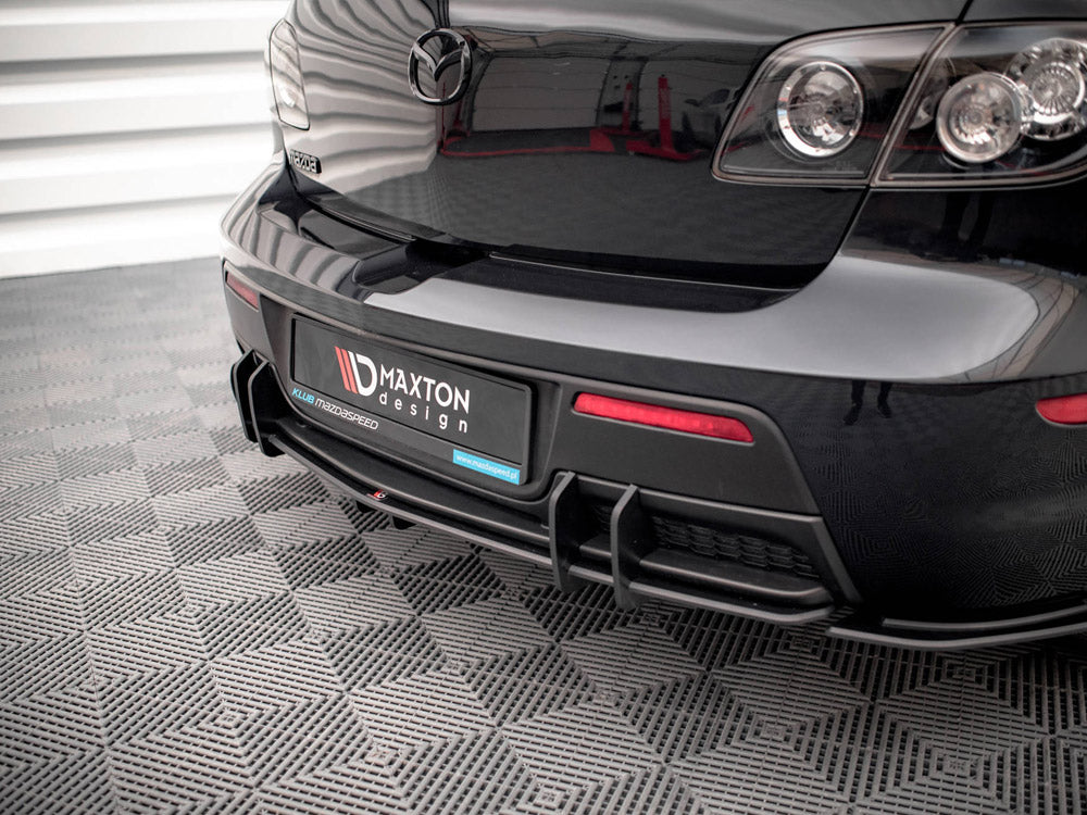 Street PRO Rear Diffuser Mazda 3 MPS Mk1 (2006-2008) - Wayside Performance 