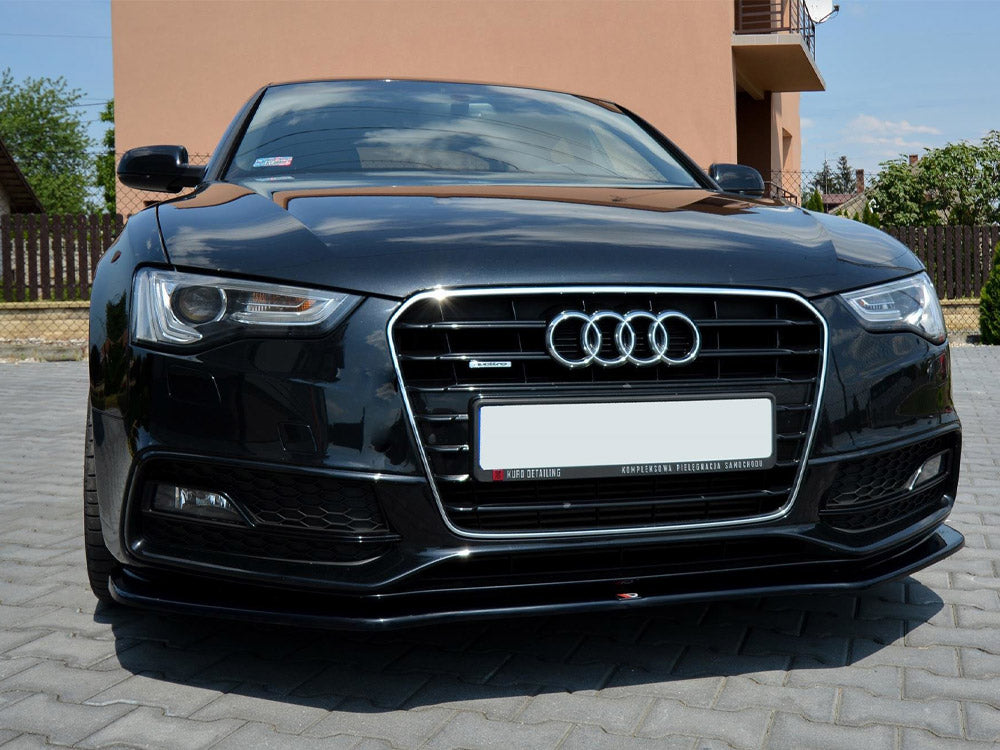 Maxton Design Front Splitter V.2 Audi S5 / A5 S-line 8t Facelift (2011-2016) - Wayside Performance 