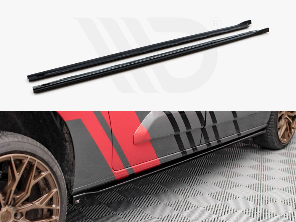 Side Skirts Diffusers Peugeot Partner Maxi Mk3 - Wayside Performance 