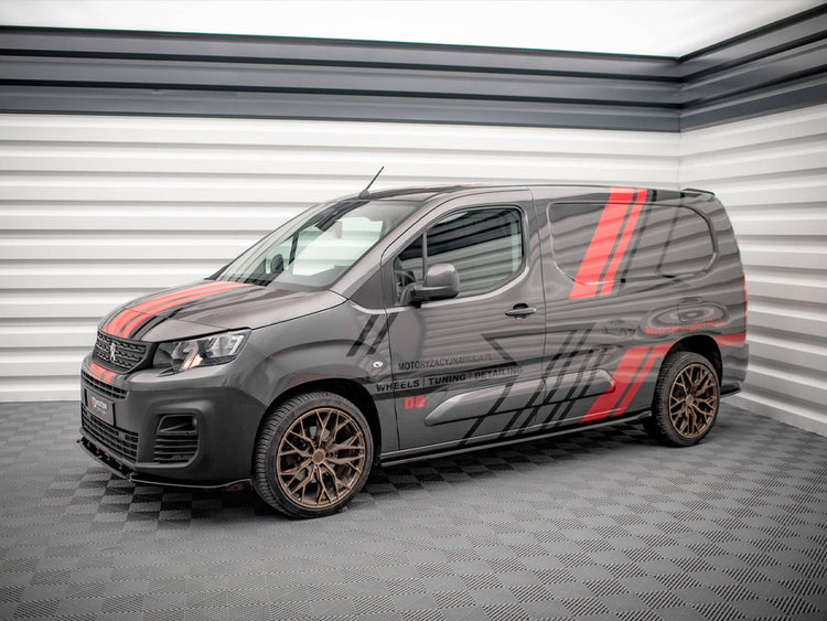 Side Skirts Diffusers Peugeot Partner Maxi Mk3 - Wayside Performance 
